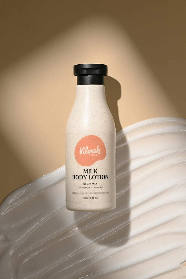 Body lotion bottle