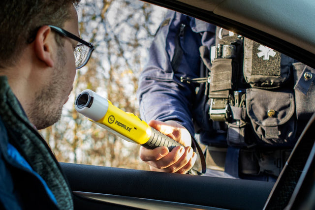 Breathalyzer device test