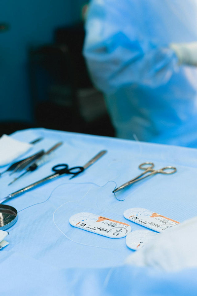 Surgical instruments sterile