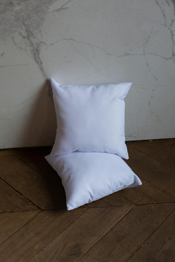 White pillows in interior