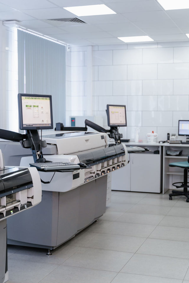 Lab printers and workstations