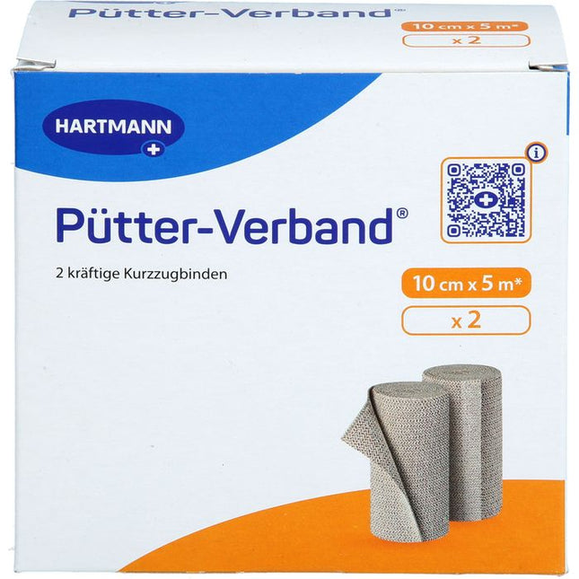 Pütter Bandage 10cmx5m, skin-colored