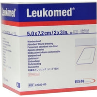 Leukomed 7,2x5cm, Wundauflage 3,8x2,8cm, steril