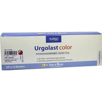 Urgolast color mix 8cmx5m, in rot, grün, blau