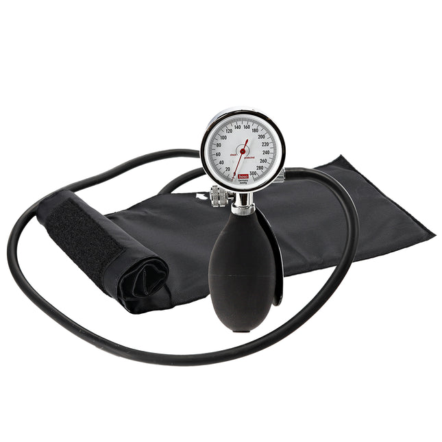 Blutdruckmessgerät boso-solid Ø60mm, 1-Schlauch, m. KM f. starke Arme