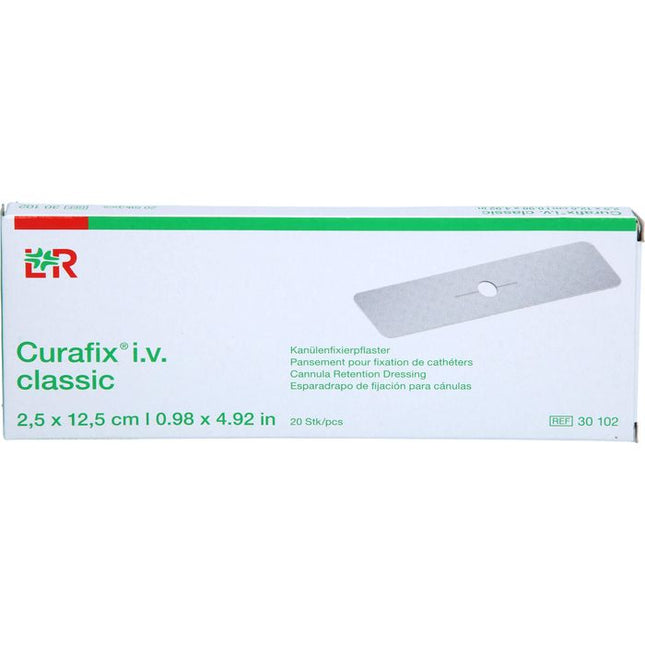 Curafix i.v. classic Kanülenpflaster 2,5x12,5cm