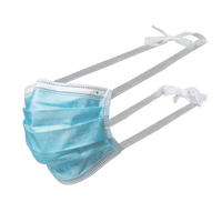 care & serve PREMIUM wiroCARE TIE Medizinische PP Gesichtsmasken Typ II, blau, 3-lagig
