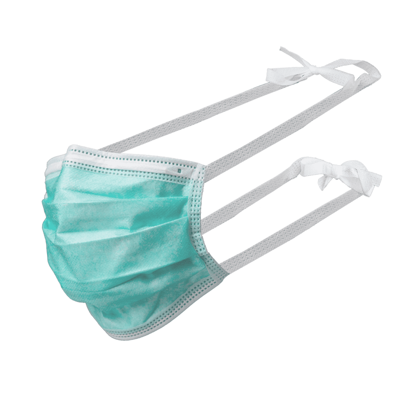care & serve PREMIUM wiroCARE TIE Medizinische Gesichtsmasken Typ II, grün