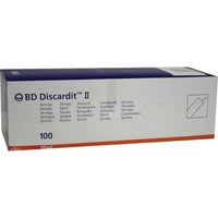 Discardit II Syringe 10ml, 2-part, Luer-Slip, eccentric
