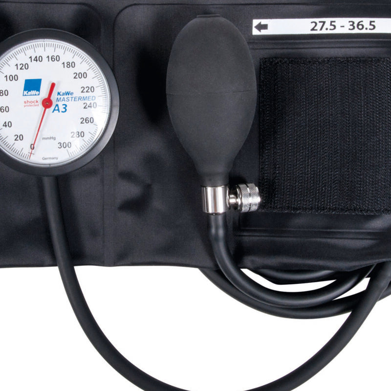 Blutdruckmessgerät KaWe MASTERMED® A2 mit Kunststoffring, Ø60mm, 2-Schlauch, inkl. Erwachsenenmanschette