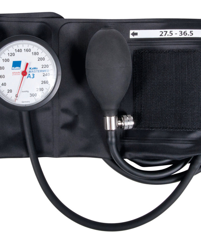 Blutdruckmessgerät KaWe MASTERMED® A2 mit Kunststoffring, Ø60mm, 2-Schlauch, inkl. Erwachsenenmanschette
