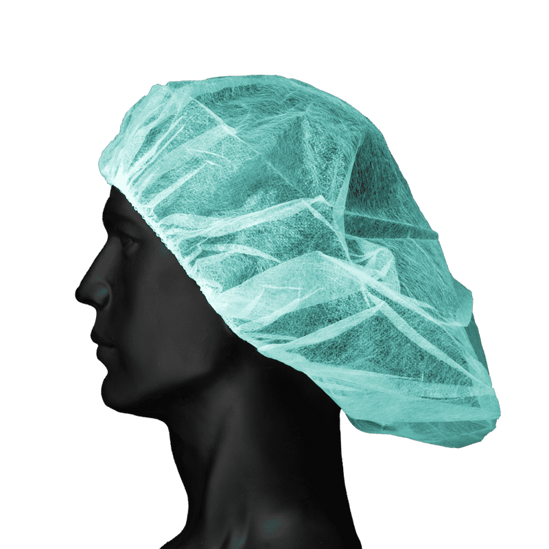 care & serve PROFESSIONAL wiroCOSMO PP Hairnets, green, Unisize