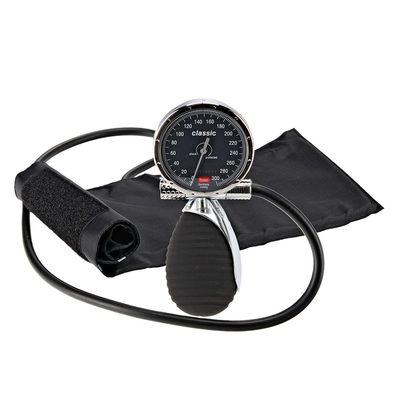 Blutdruckmessgerät boso-classic Ø60mm, 1-Schlauch, m. KM f. starke Arme