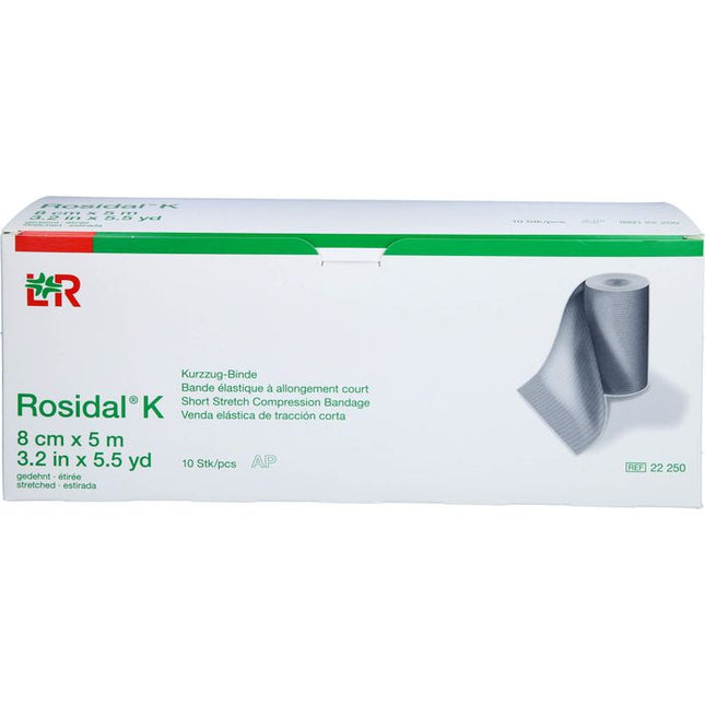 Long-stretch compression bandage, 8cmx7m