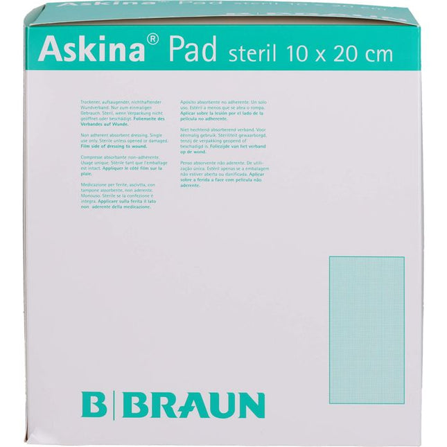Askina Pad, 10x20cm, steril