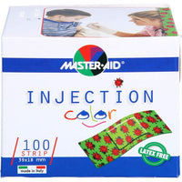 Master Aid Injection Plasters, 3.8cm x 1.8cm Ladybug, color