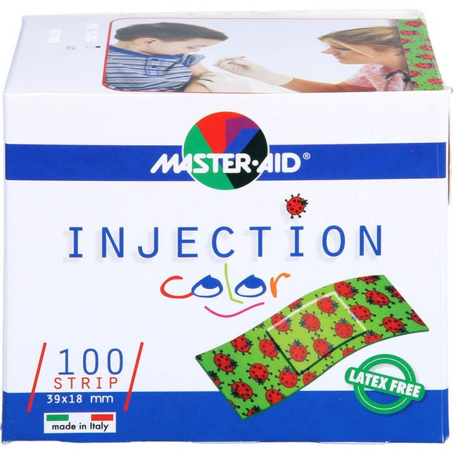 Injectionspflaster Master Aid, 3,8cm x 1,8cm Marienkäfer, color