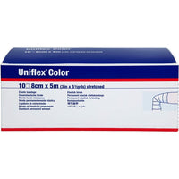 Uniflex color 8cmx5m, blau