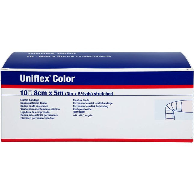 Uniflex color 8cmx5m, blue