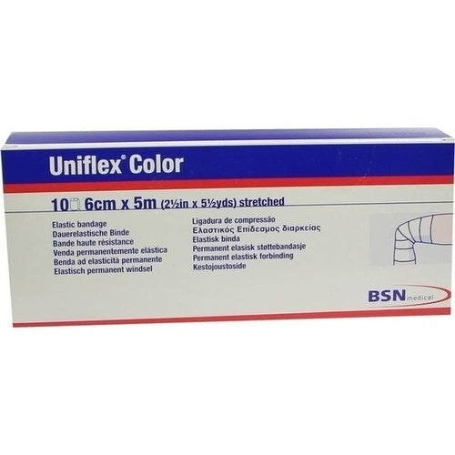 Uniflex color 8cmx5m, red
