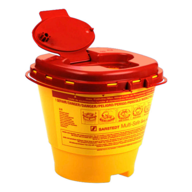 Multi-Safe twin plus 2000, Disposal Container, 2,0 Litre