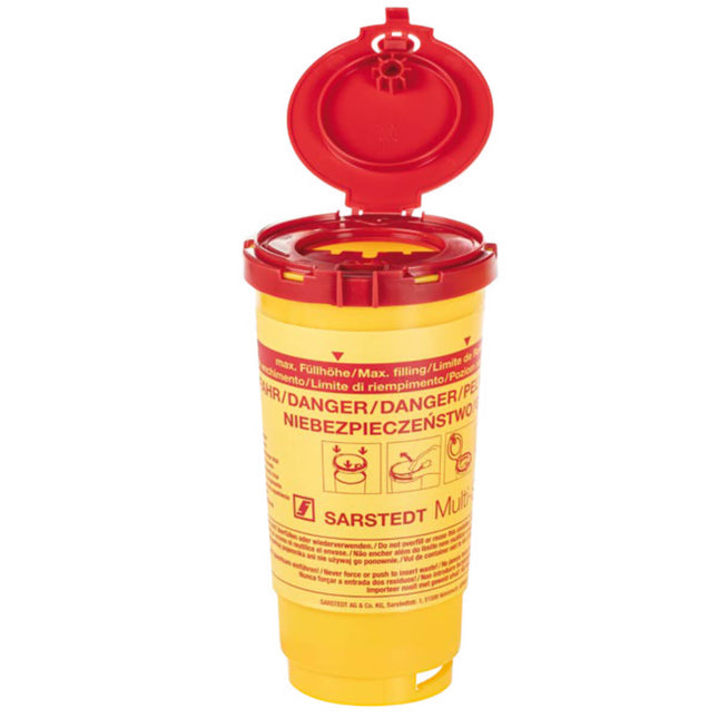 Multi-Safe twin plus 500 Disposal Container, 0,5 Litre
