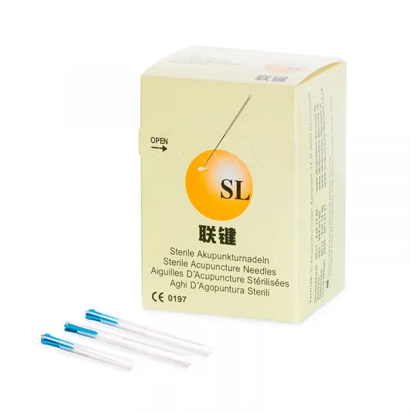 SL-Acupuncture, with Guide Tube, 0.30x25mm, Silver Handle