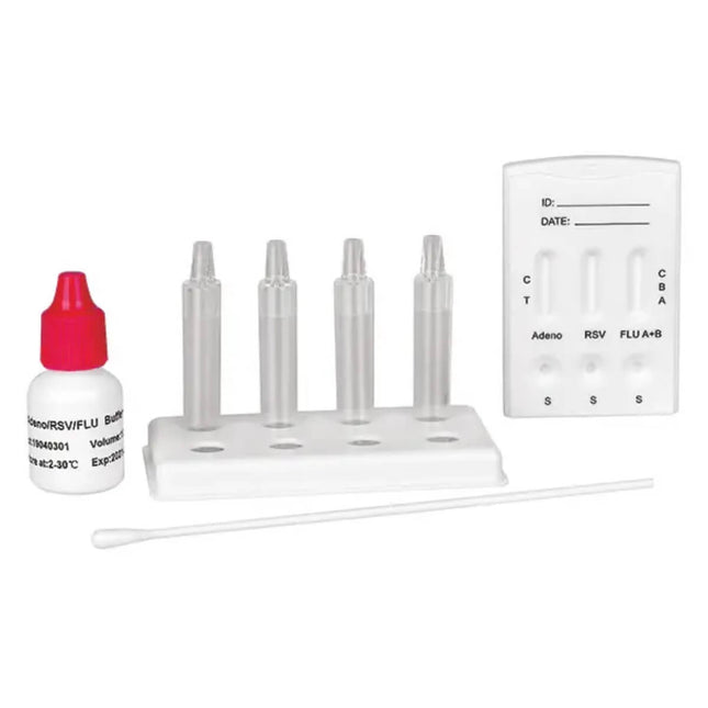 Cleartest RSV / Adenovirus / Influenza A + B, Combi-test - for medical use only