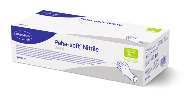 Peha-soft nitrile guard, puder- u. latexfrei, unsteril, Gr. L
