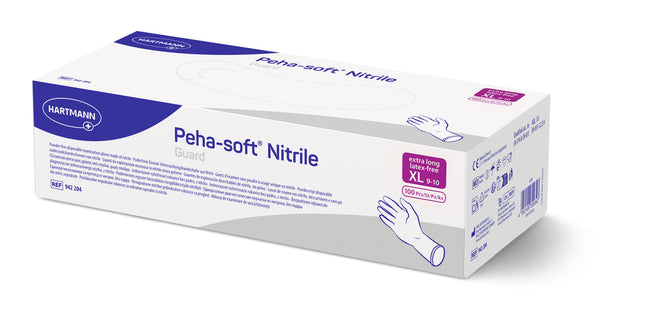 Peha-soft nitrile guard, puder- u. latexfrei, unsteril, Gr. XS