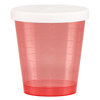 medimex Med-Becher classic, 30 ml, rot