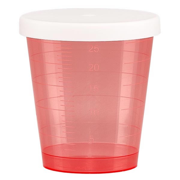 medimex Med-Becher classic, 30 ml, rot