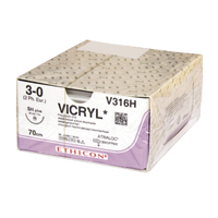 Nahtmaterial Ethicon Mersilene SH Plus, grün geflochten, USP 2/0, Fadenlänge 75cm