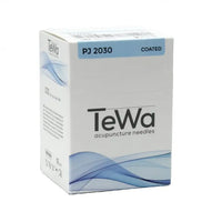 TeWa Acupuncture Needles, PJ-Type, blue, 0.20x30mm, sterile, with Guide Tube, Plastic Handle