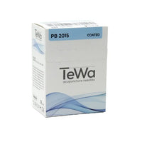 TeWa Acupuncture Needles, PB-Type, blue, 0.20x15mm, sterile, without Guide Tube, Plastic Handle