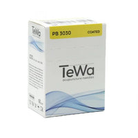 TeWa Acupuncture Needles, PB-Type, yellow, 0.30x30mm, sterile, without Guide Tube, Plastic Handle