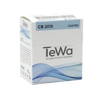 TeWa Acupuncture Needles, CB-Type 0.20x15mm, sterile, without Guide Tube, Copper Coil Handle