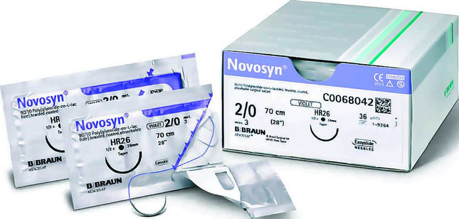 B. Braun Novosyn violet suture material