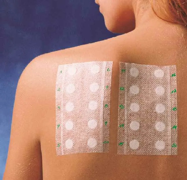 Curatest Non-woven Test Plaster 7.5x12.5cm, 10 Test Patches