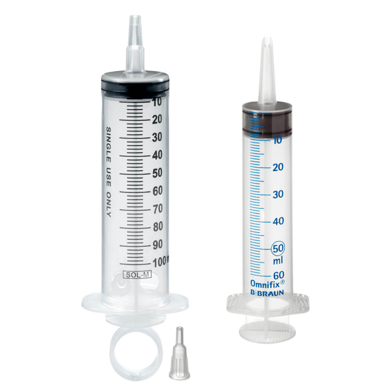 B. Braun Omnifix Wund- und Blasenspritze mit Katheteransatz