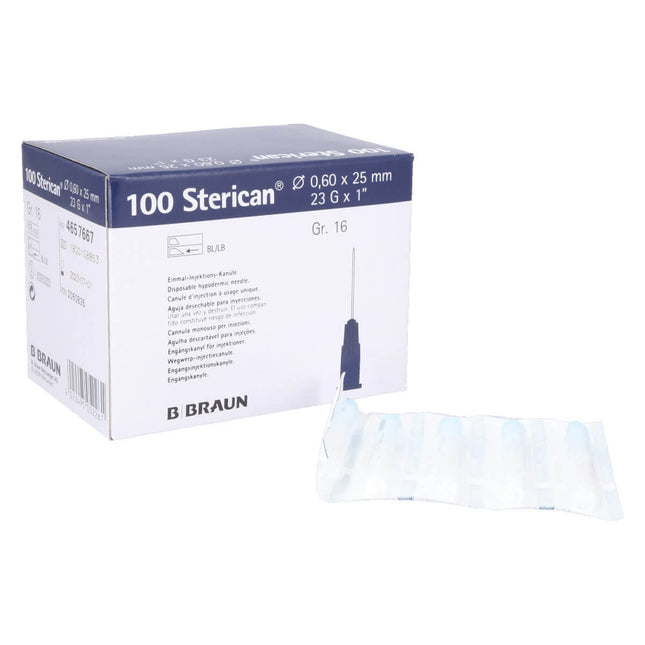B. Braun Sterican Kanüle 23G blau Ansicht 2