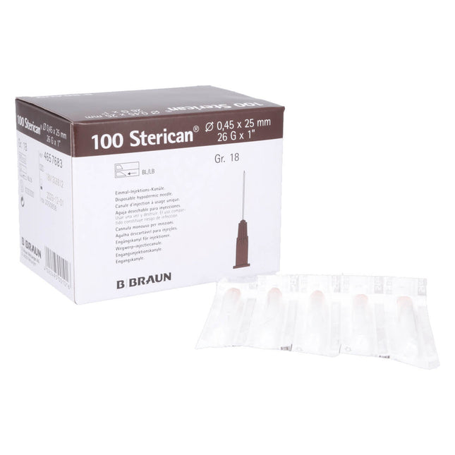 B. Braun Sterican Sonderkanüle 26G braun 0.45x12mm Produktbild
