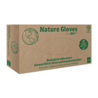 Nature Gloves, Nitril-Untersuchungshandschuh XL, puderfrei,grün