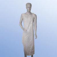 medimex PE-Schürzen classic plus, gehämmert, 75 x 140 cm, weiß