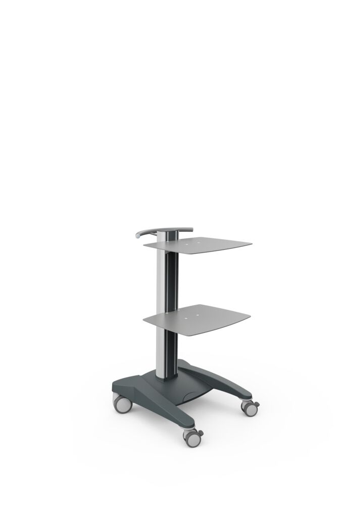 fuego 1 Basic Cart, ABS, 545 x 572 x 987, decorative blue strip