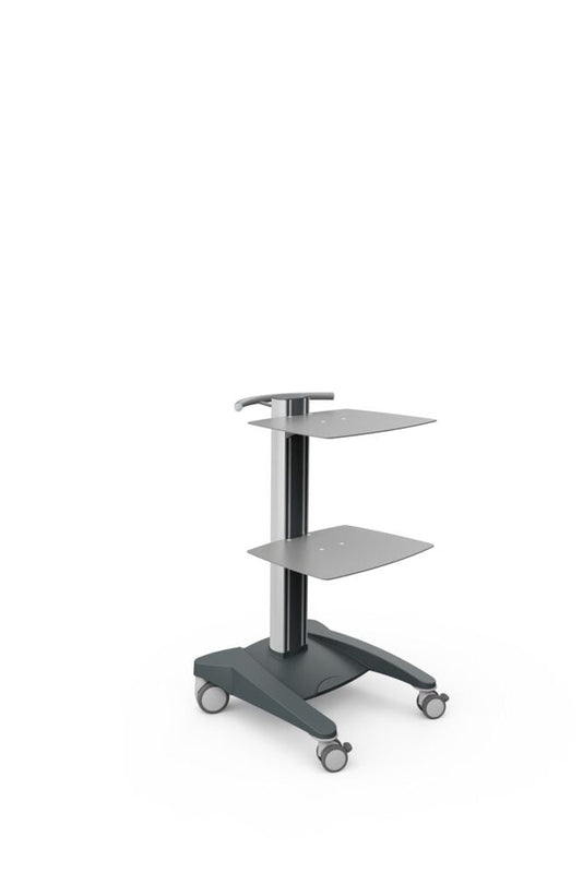 fuego 1 Basiswagen, ABS, Trägerprofil 800 mm hoch, 546 x 569 x 986 mm, Dekorstreifen grau