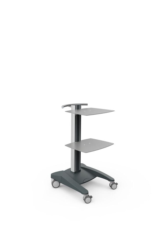 fuego 1 Basiswagen, ABS, Trägerprofil 800 mm hoch, 546 x 569 x 986 mm, Dekorstreifen grau