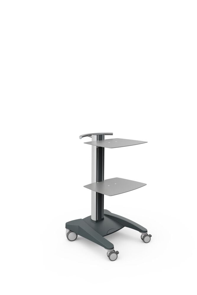 fuego-cuatro 1 base unit, 1 drawer, 1 shelf, height 986 mm, blue (profile height 800 mm)