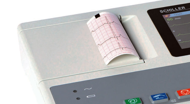 EKG-Papier f. Siemens Megacart-Burdick E350, 210x300mm, Nr. 9657867, 200 Blatt