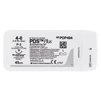 Nahtmaterial Ethicon PDS II PLUS VIOL MONOFIL, P3 MULTIP, USP 4/0, Fadenlänge 45cm